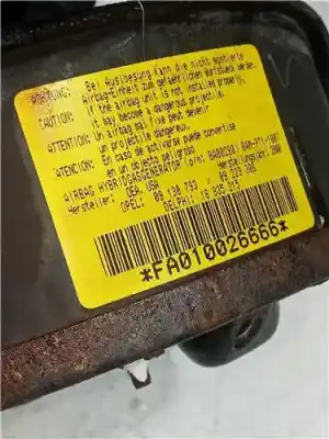 Piesă de schimb auto la mâna a doua airbag fațã stânga pentru opel corsa c (x01) 1.7 dti (f08 f68) referințe oem iam bampt1007 09130793  