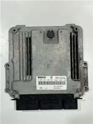 Pièce détachée automobile d'occasion Unité De Commande Pompe D'injection pour RENAULT TRAFIC III FURGÓN L1H1 2.8T 110 CV / 81 KW Références OEM IAM 0281031363  