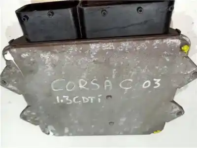 Peça sobressalente para automóvel em segunda mão centralina da bomba de injeção por opel corsa c (x01) 1.3 cdti (f08 f68) referências oem iam fgp55190069  