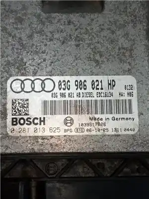 Pezzo di ricambio per auto di seconda mano centralina pompa iniezione per audi a3 (8p1) 1.9 tdi riferimenti oem iam 03g906021hp  