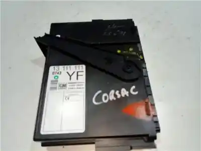 Автозапчасти б/у блок управления тнвд за OPEL CORSA C (X01) 1.3 CDTI (F08 F68) ссылки OEM IAM 13111111YF  