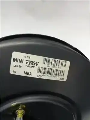 Peça sobressalente para automóvel em segunda mão servo freio por mini mini (r56) (2006->) 1.6 cooper [1.6 ltr. - 88 kw 16v cat] referências oem iam 006786583034  