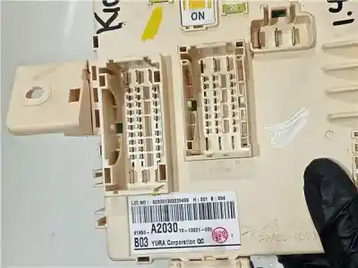 Second-hand car spare part fuse box unit for kia ceed (jd) (2012->) 1.4 business [1.4 ltr. - 66 kw crdi cat] oem iam references 91950a203010  