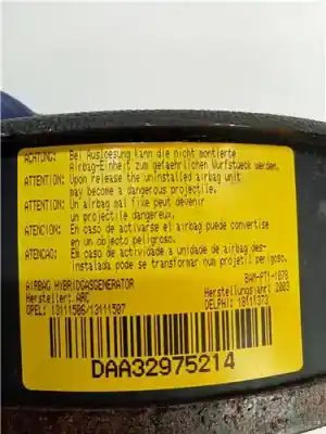 Piesă de schimb auto la mâna a doua airbag fațã stânga pentru opel corsa c (x01) 1.3 cdti (f08 f68) referințe oem iam 13111506 13111507  