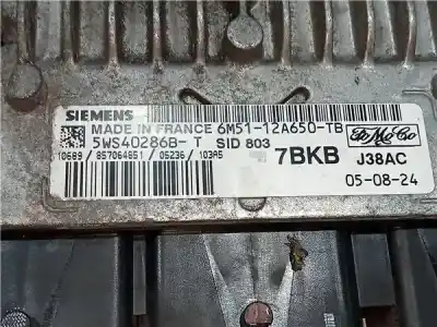 Автозапчасти б/у блок управления тнвд за ford c-max (cb3) 1.8 tdci turbodiesel cat ссылки oem iam 6m5112a650tb 7bkbj38ac  
