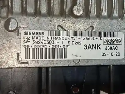 Автозапчасти б/у блок управления тнвд за ford focus c-max (dm2) 1.8 tdci ссылки oem iam 5ws40303jt  