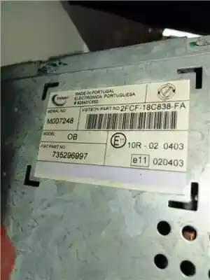Автозапчасти б/у аудиосистема / радио cd за fiat stilo (192_) 1.9 jtd (192_xe1a) ссылки oem iam 735296997 2fcf18c864  