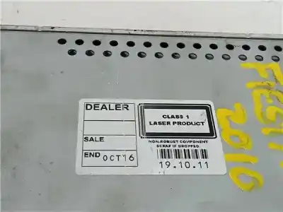 Pezzo di ricambio per auto di seconda mano impianto audio / radio cd per ford fiesta (cb1) (2008->) 1.6 sport [1.6 ltr. - 66 kw tdci cat] riferimenti oem iam 10r035512  