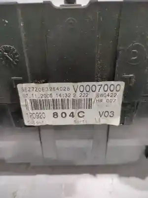 Peça sobressalente para automóvel em segunda mão quadrante por seat leon (1p1) 1.9 tdi referências oem iam 1p0920804c  