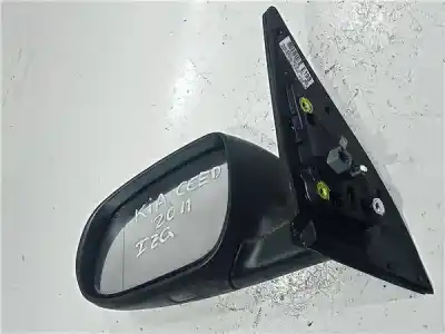 Peça sobressalente para automóvel em segunda mão ESPELHO RETROVISOR ESQUERDO por KIA CEED (ED)  Referências OEM IAM 876101H255  