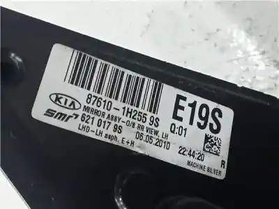 Pezzo di ricambio per auto di seconda mano specchio sinistro per kia ceed (ed) 2.0 emotion [2.0 ltr. - 103 kw crdi] riferimenti oem iam 876101h255  