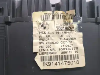 Second-hand car spare part dashboard for bmw 1 (e87) 116 d oem iam references ik9141475018  