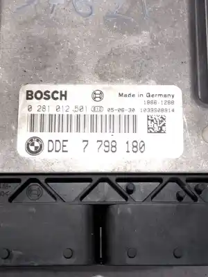 Second-hand car spare part injection pump control unit for bmw 3 (e90) 320 d oem iam references dde7798180  