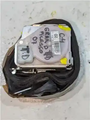 Second-hand car spare part Rear Right Seat Belt for CITROEN C4 PICASSO I MONOSPACE (UD_) 1.6 HDi OEM IAM references 9654437877  