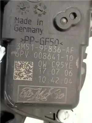 Second-hand car spare part accelerator pedal for ford c-max (cb3) 1.8 tdci turbodiesel cat oem iam references 3m519f836af  