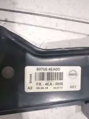 Pezzo di ricambio per auto di seconda mano alzacristalli anteriore destro per nissan qashqai / qashqai +2 i (j10, nj10, jj10e) 1.5 dci riferimenti oem iam 807004ea0d  