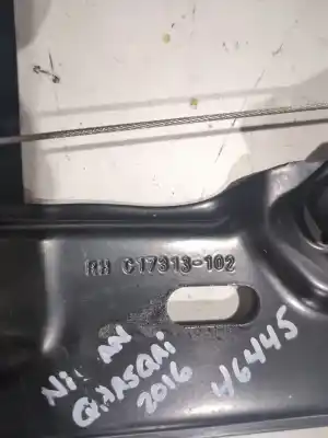 Pezzo di ricambio per auto di seconda mano alzacristalli anteriore destro per nissan qashqai / qashqai +2 i (j10, nj10, jj10e) 1.5 dci riferimenti oem iam 807004ea0d  