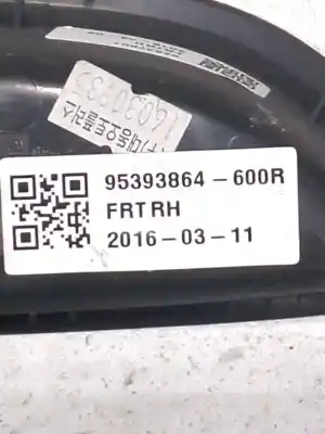 Piesă de schimb auto la mâna a doua panou comandã geamuri electrice fatã partea din dreapta pentru opel mokka / mokka x (j13) 1.6 cdti 4x4 (_76) referințe oem iam 94537601  