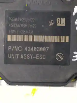 Second-hand car spare part abs for opel mokka / mokka x (j13) 1.6 cdti 4x4 (_76) oem iam references 42403007  
