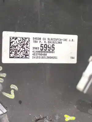 Peça sobressalente para automóvel em segunda mão volante por opel corsa e (x15) 1.4 (08 68) referências oem iam 453798480  