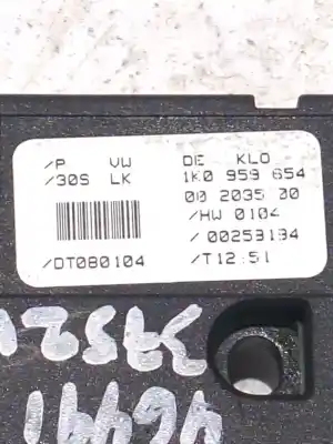 Peça sobressalente para automóvel em segunda mão módulo eletrônico por audi a3 (8p1) 2.0 tdi 16v referências oem iam 1k0959654  