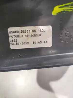 Peça sobressalente para automóvel em segunda mão espelho retrovisor esquerdo por renault clio k9k 67 referências oem iam 12443060  