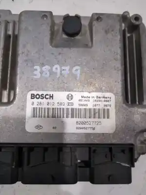 Second-hand car spare part injection pump control unit for renault megane ii (bm0/1_, cm0/1_) 1.9 dci oem iam references 0281012589  