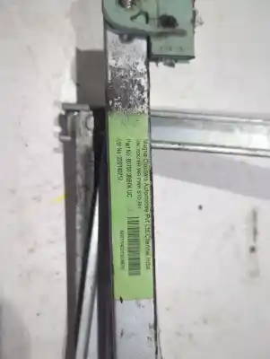 Second-hand car spare part passenger side right window regulator for nissan note ii (e12) (2013->) 1.5 dci oem iam references 3036928a  