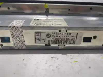Peça sobressalente para automóvel em segunda mão sistema de áudio / rádio cd por bmw 5 (e39) 525 tds referências oem iam 65826914588  