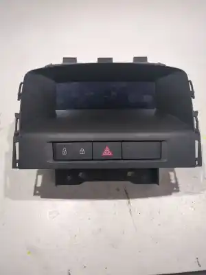 Peça sobressalente para automóvel em segunda mão Display Gps / Multimídia por OPEL ASTRA J (P10) 2.0 CDTI (68) Referências OEM IAM 18781835  