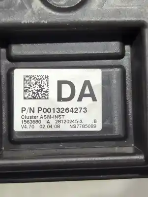 Second-hand car spare part dashboard for opel corsa d (s07) 1.3 cdti (l08, l68) oem iam references 1303304  