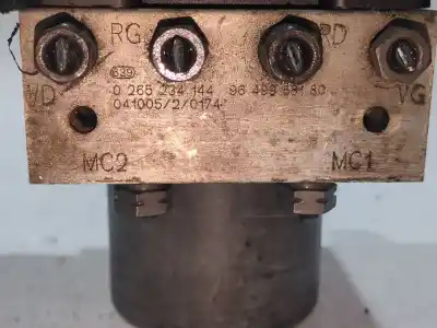 Peça sobressalente para automóvel em segunda mão abs por citroen c4 i (lc_) 1.6 hdi referências oem iam 0265234144  