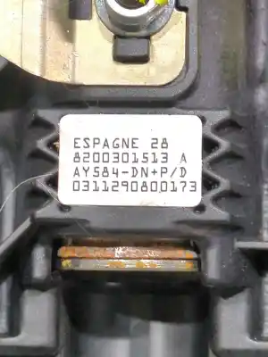 Peça sobressalente para automóvel em segunda mão airbag dianteiro esquerdo por renault megane ii (bm0/1_, cm0/1_) 1.6 16v (bm0c cm0c) referências oem iam 8200301513a  