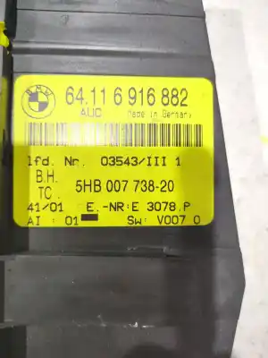Second-hand car spare part climate control for bmw 3 compact (e46) 320 td oem iam references 64116916882  