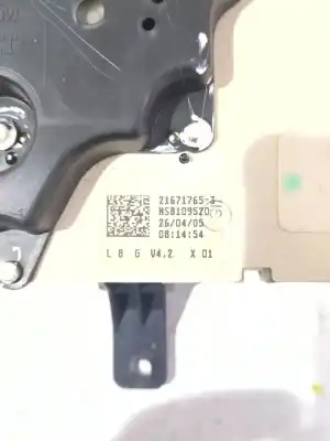 Автозапчастина б/у панель інструментів для renault kangoo (f/kc0) 1.5 dci diesel 65 cv / 48 kw посилання на oem iam p8200176654b  