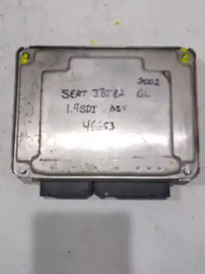 Gebrauchtes Autoersatzteil steuergerät für einspritzanlage zum seat ibiza iii (6l1) 1.9 sdi oem-iam-referenzen 038906012cd  