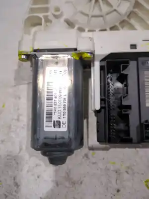 Peça sobressalente para automóvel em segunda mão motor elevador vidro dianteiro esquerdo por seat leon (1p1) 1.4 tsi referências oem iam 1k0959793p  