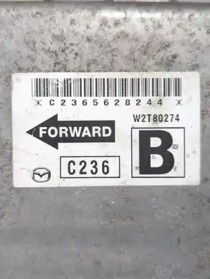 Peça sobressalente para automóvel em segunda mão centralina de airbag por mazda 5 (cr19) 1.8 (cr19) referências oem iam w2t80274  