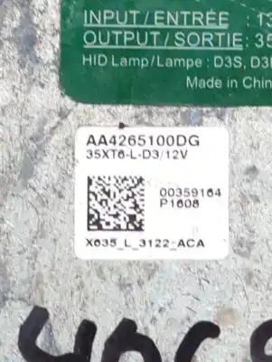 Pezzo di ricambio per auto di seconda mano centralina fari xenon per opel mokka / mokka x (j13) 1.6 cdti 4x4 (_76) riferimenti oem iam aa4265100dg  