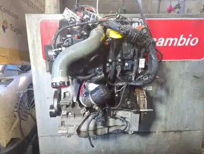 Second-hand car spare part complete engine for renault clio iv 1.5 dci diesel fap oem iam references k9kc612  