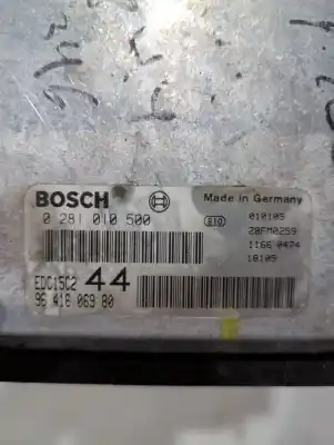 Автозапчастина б/у блок управління насосом трикального насоса для peugeot 206 fastback (2a/c) 2.0 hdi 90 посилання на oem iam 0281010500  