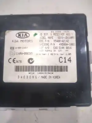 Second-hand car spare part electronic module for kia ceed (cd) 1.4 t-gdi oem iam references 95400a2142  