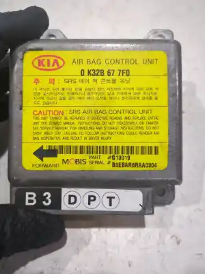 Peça sobressalente para automóvel em segunda mão centralina de airbag por kia rio (bc) (2000->) 1.4 referências oem iam 0k32b677f0  
