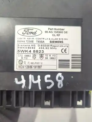 Автозапчастина б/у щит закр для ford focus i (daw, dbw) 1.8 tdci посилання на oem iam 98ag15k600de  