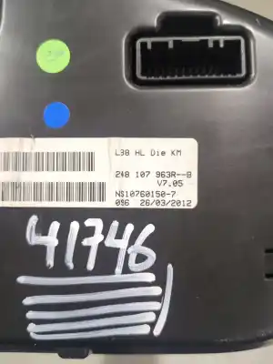 Peça sobressalente para automóvel em segunda mão quadrante por renault fluence (l3_) 1.5 dci (l30d, l30l, l306, l33f, l33l, l33m, l33v, l33w) referências oem iam 281216746  