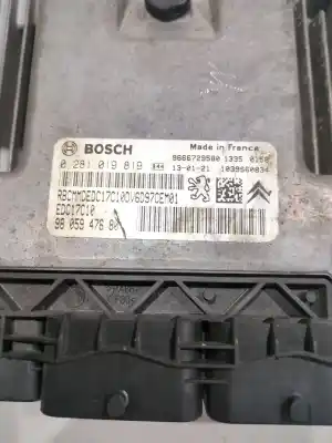 Pezzo di ricambio per auto di seconda mano centralina pompa iniezione per citroen c-elysée (11.2012->) 1.6 exclusive [1.6 ltr. - 68 kw hdi fap] riferimenti oem iam 0281019819  