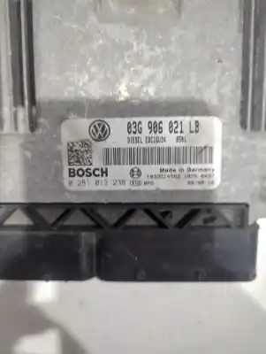 Second-hand car spare part injection pump control unit for skoda octavia ii (1z3) 1.9 tdi oem iam references 03g906021lb  