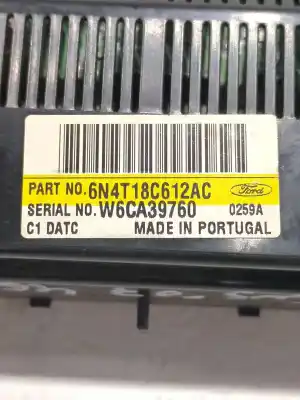 Pezzo di ricambio per auto di seconda mano controllo climatico per ford focus ii (da_, hcp, dp) 1.8 tdci riferimenti oem iam 6n4t18c612ac  