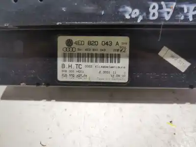 Second-hand car spare part climate control for audi a8 d3 (4e2, 4e8) 4.2 quattro oem iam references 4e0820043a  