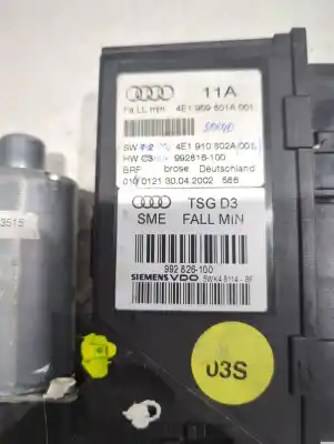 Автозапчастина б/у двигатель переднього ліва вікна для audi a8 d3 (4e2, 4e8) 4.2 quattro посилання на oem iam 4e1959801a  